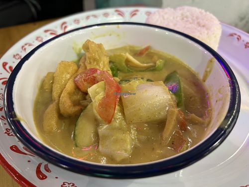Gang Kiew Wan Tofu
Thai green curry with tofu  at Zaap Thai Street Food in Durham