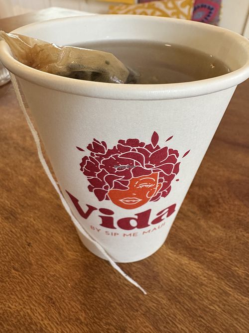 Pineapple coconut tea   at VIDA in Makawao