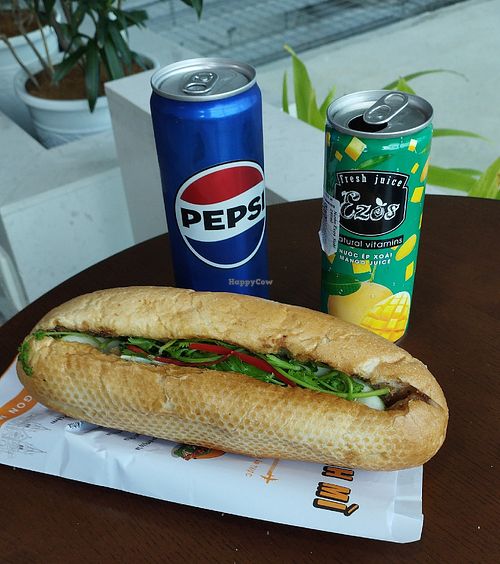 Vegan Banh Mi at SGN - Fresh2Go in Ho Chi Minh City
