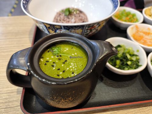 Very nice and thick Lei Cha at Simple Life - AEON Bukit Ting in Klang