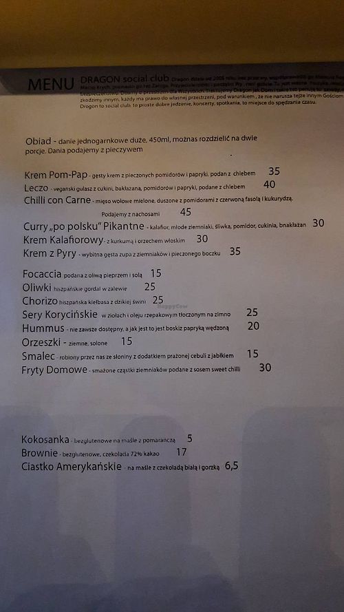  at Dragon Social Club in Poznan