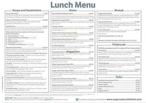  at Sugarcane Cafe Bistro - Comber in Newtownards