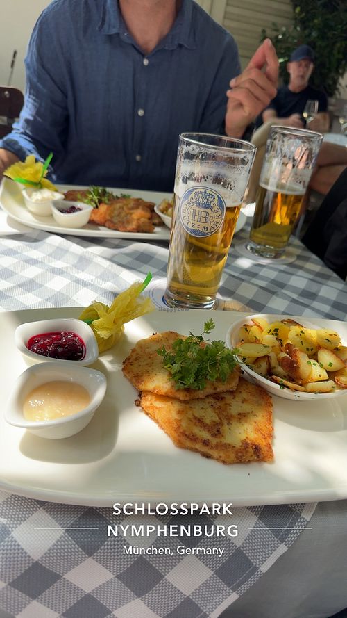   at Schlosswirtschaft Schwaige Nymphenburg in Munich