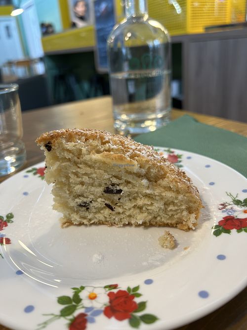 Coconut and chocolate chips cake  at Le Franche in Caleppio