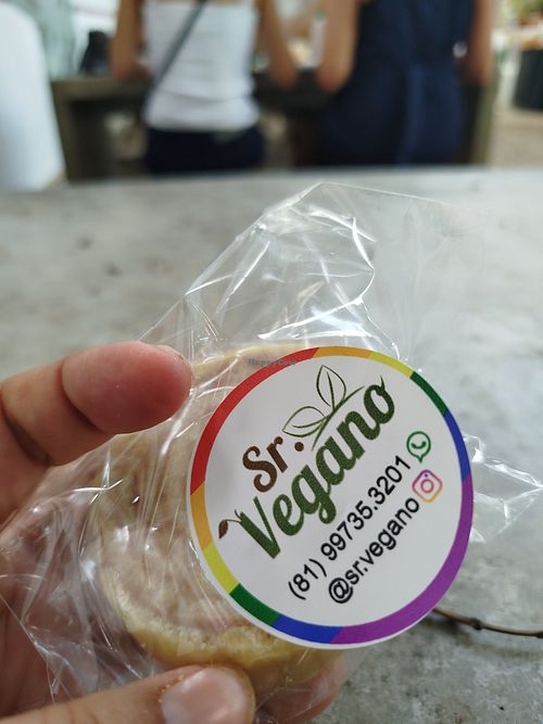 Que rolo foi esse? Divino! at Sr Vegano in Olinda