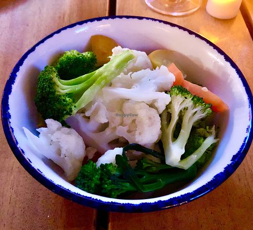 Steamed vegetables  at Village Bistro - The First Collection in Dubai