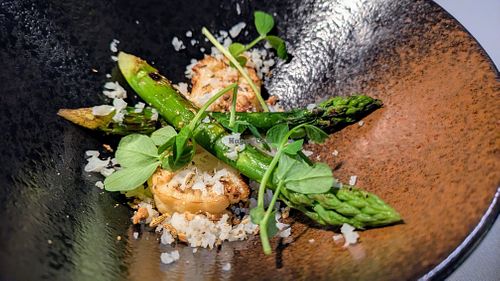 Cauliflower textures at Rhubarb Restaurant in Skipton