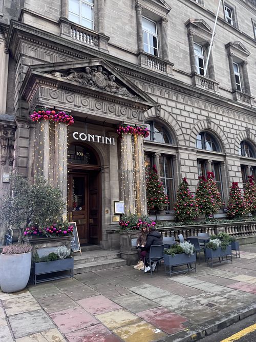   at Contini in Edinburgh