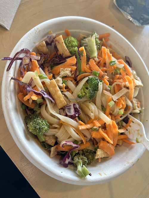 Satay Buddha bowl   at freshii in East Gwillimbury