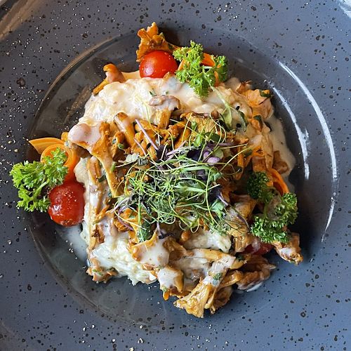 Pilzrisotto  at Seehotel Restaurant Bader in Bobenheim-roxheim