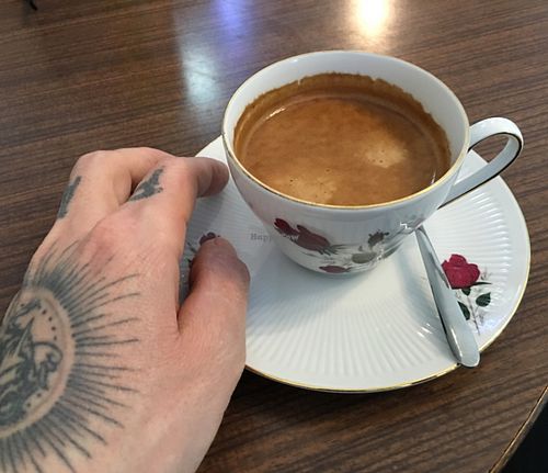 coffee at Cafe Hibiskus in Cologne