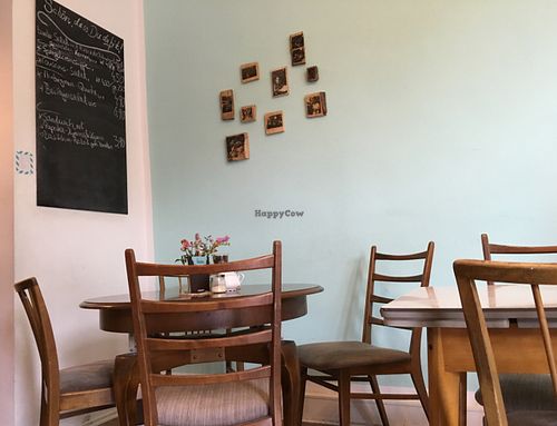 inside at Cafe Hibiskus in Cologne