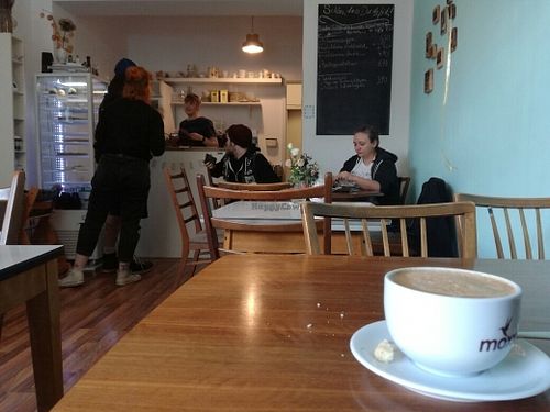 inside at Cafe Hibiskus in Cologne