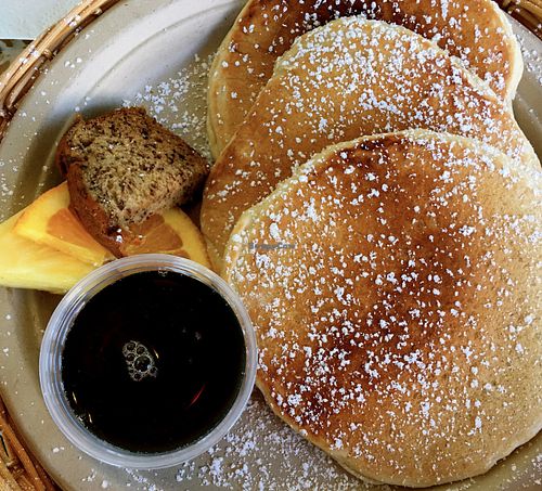 Pancakes!!   at Evolution Bakery and Cafe in Kailua Kona