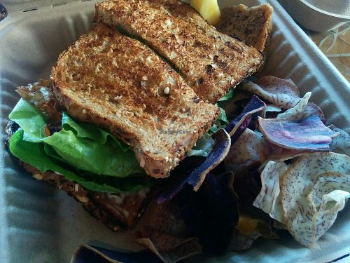 BLT to go at Evolution Bakery and Cafe in Kailua Kona