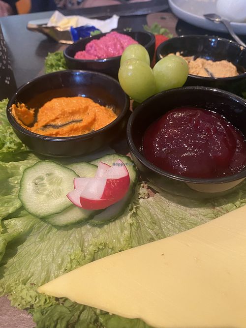 Vegan Breakfast plate  at Café Hilde Dessau in Dessau-rosslau