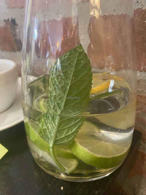 Water  at Café Hilde Dessau in Dessau-rosslau