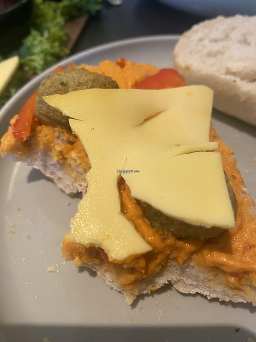 Vegan Breakfast plate  at Café Hilde Dessau in Dessau-rosslau