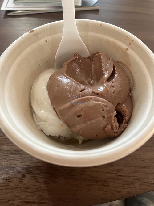   at Komodo Gelato in Wellsboro