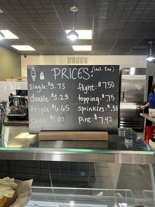   at Komodo Gelato in Wellsboro