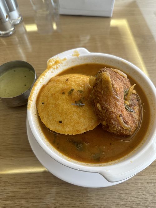 Idli wada sambar  at The Grand Ashoka - Pure Vegetarian in Manama