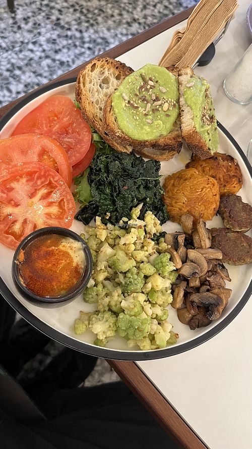 Vegan breakfast  at MAE Brunch & Speciality Coffee in Rome