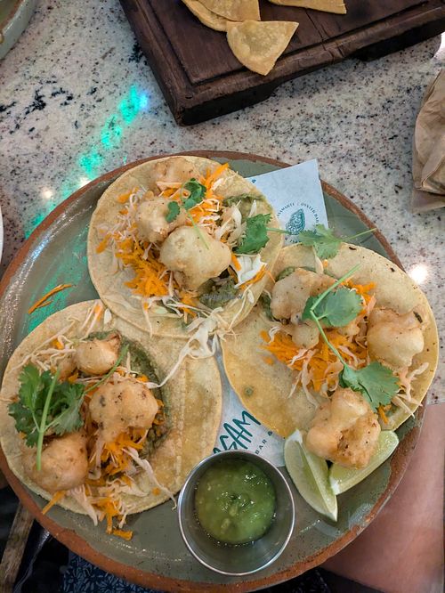 Taco Vegano at Casamarte in La Paz