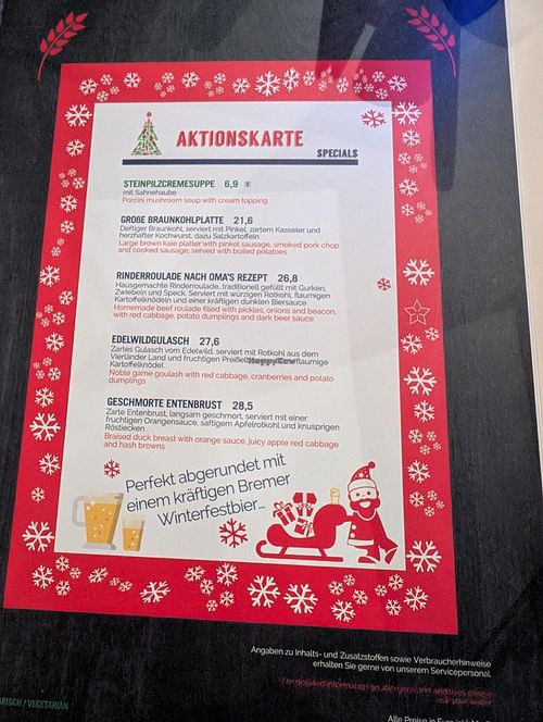  at Schüttinger Gasthausbrauerei in Bremen