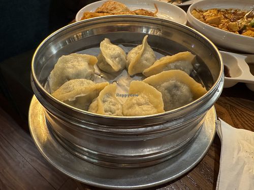Veg Dumplings  at Northern Cafe DTLA  in Los Angeles