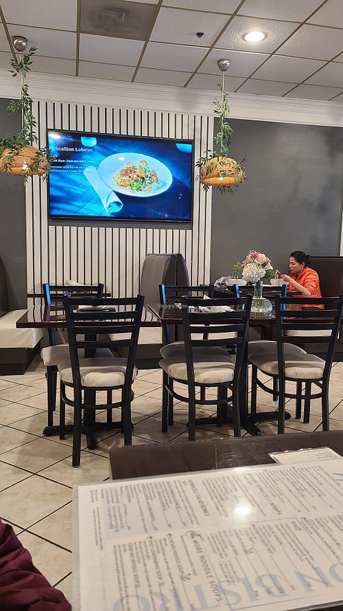 Dining area at Saigon Bistro in Sterling