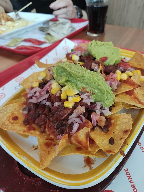 Nachos at Cantina Mariachi in Ponferrada