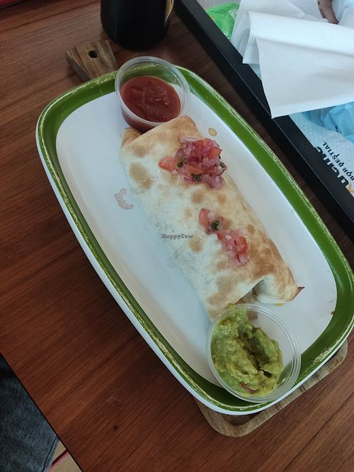 Burrito at Cantina Mariachi in Ponferrada