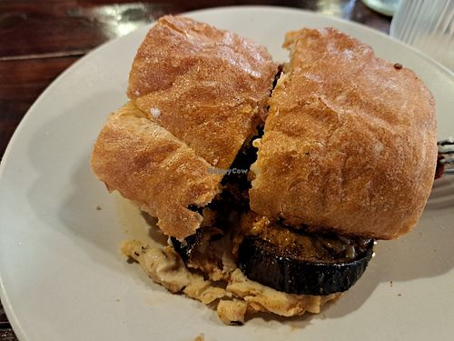 Gegrilde groente at La Muchacha in Barcelona