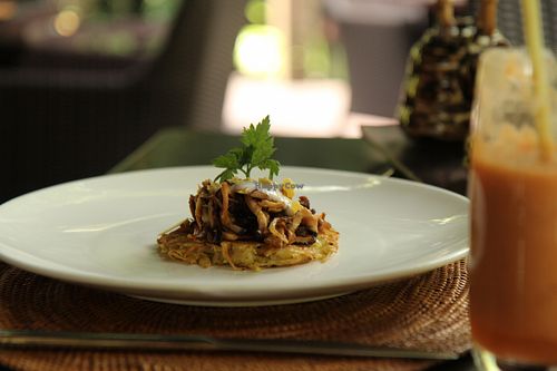 Breakfast Rosti at Sakti Dining Room in Mambal