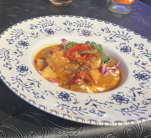Massaman with tofu  at Thai Suvarnabhumi in Torrevieja