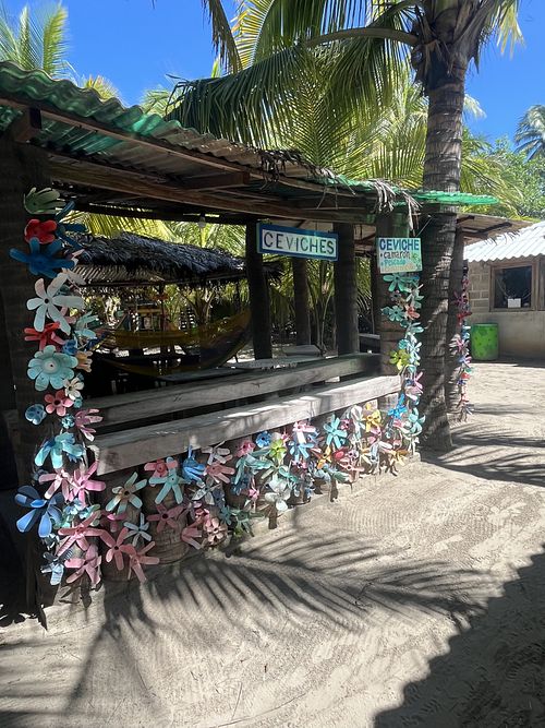   at La Tortuga Verde in Intipuca