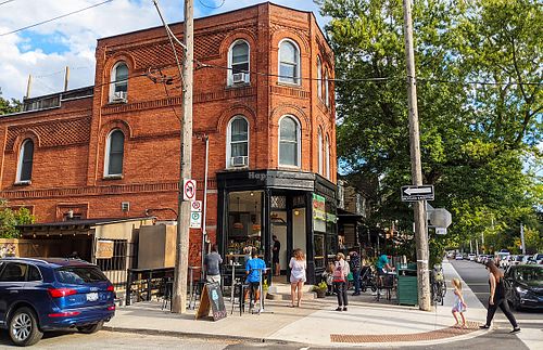Store Front at Pizzeria Badiali in Toronto