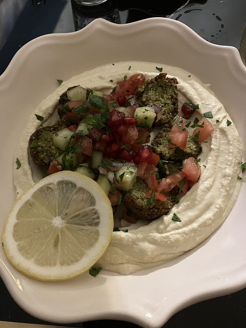 Houmous bowl  at Choumar in Epinal