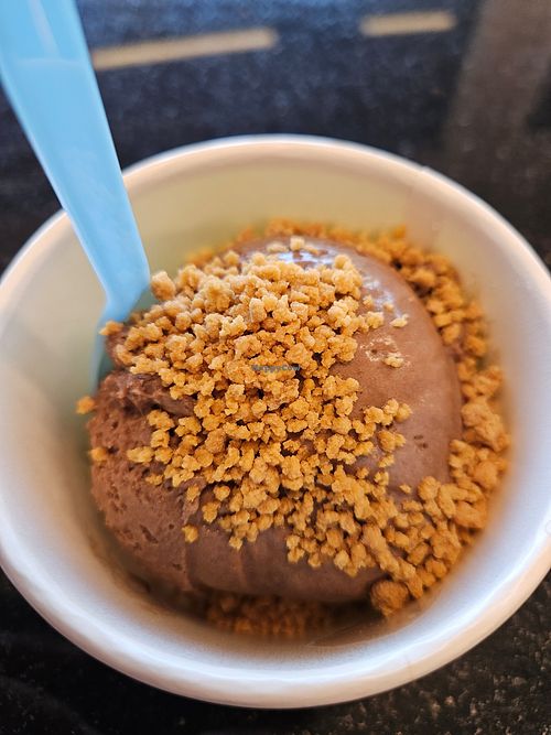 Choco... with maple Sprinkles. at Red Barn Ice Cream Shop in Stowe