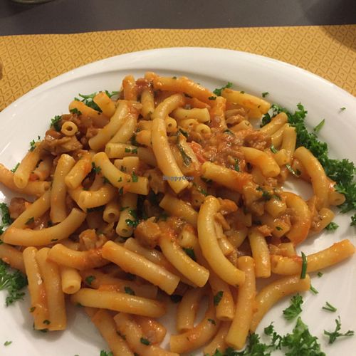 delicious pasta at So What?!? in Rome