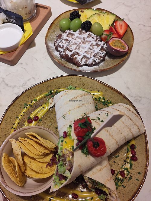 wrap en wafel  at Vanilla Vibes Café in Sittard