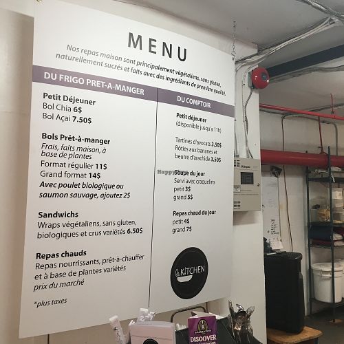 Le Kitchen at Le Kitchen in Montreal