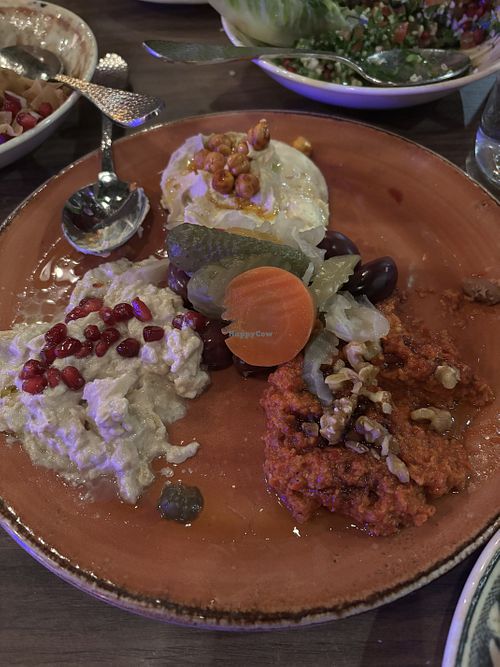 Mezze  at Hummus & Wine in Oslo