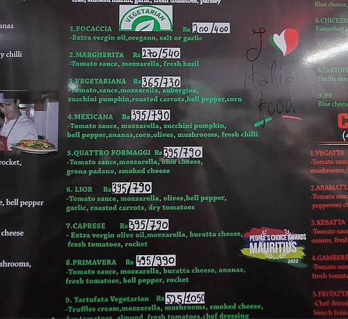  Can be done vegan as welll  at Tasty Panino in Triolet