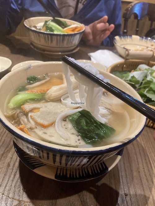 Pho  at Tet Restaurant in Hanoi