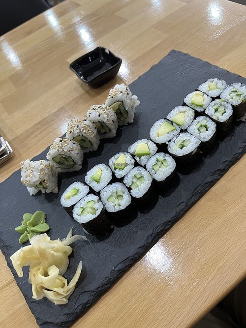 Way smaller portion for the same price now...  at Sushi Deli in Hannover