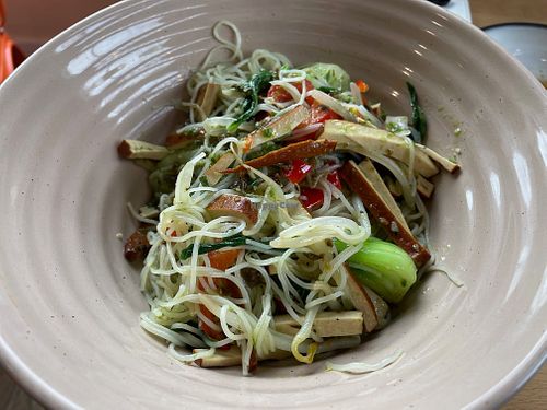 Build your own shredded bean curd at Let's Noodle in Morristown