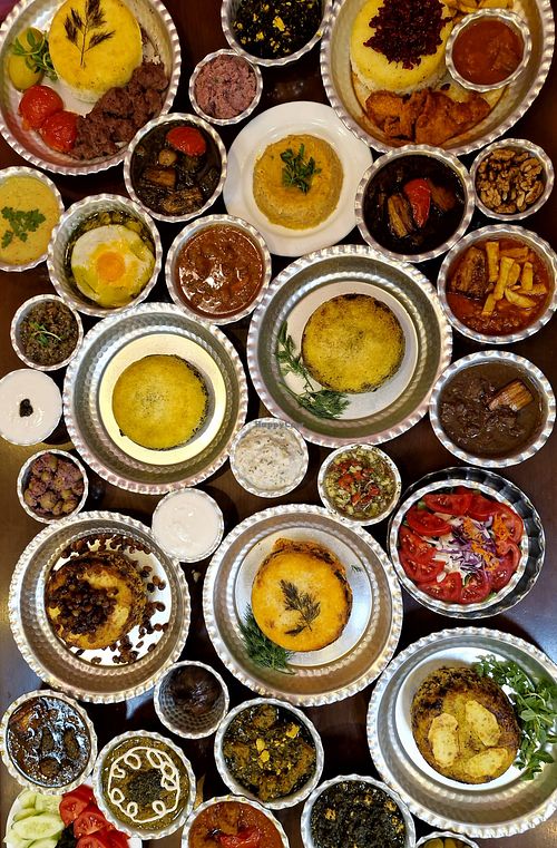 Yummy vegan food😍💚🌱 at Beynolmelal Vegan Restaurant in Rasht