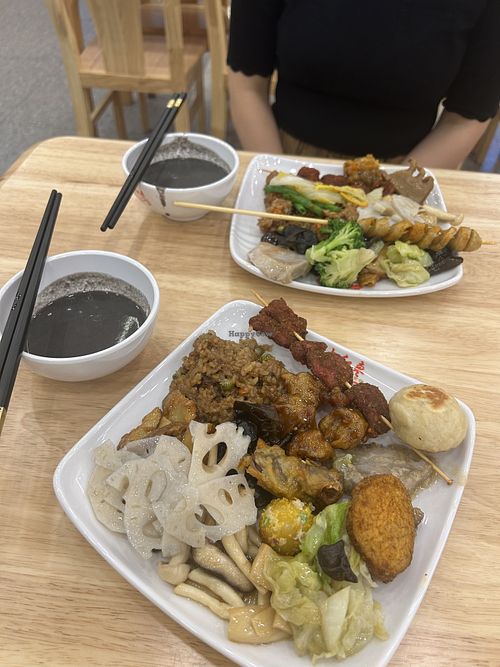 First round!  at Vegetarian Buffet Restaurant in Wenzhou