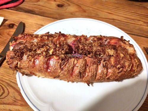 Hotdog at Land & Monkeys in Bordeaux